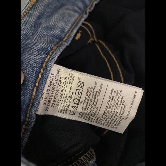 Old Navy Kicker Boot Cut Women’s Light Wash Stretch Casual Jeans Plus Sz 20 - Picture 7 of 10